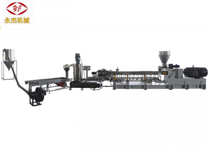 PE PP Black Color Masterbatch Production Twin Screw Extruder 315kw